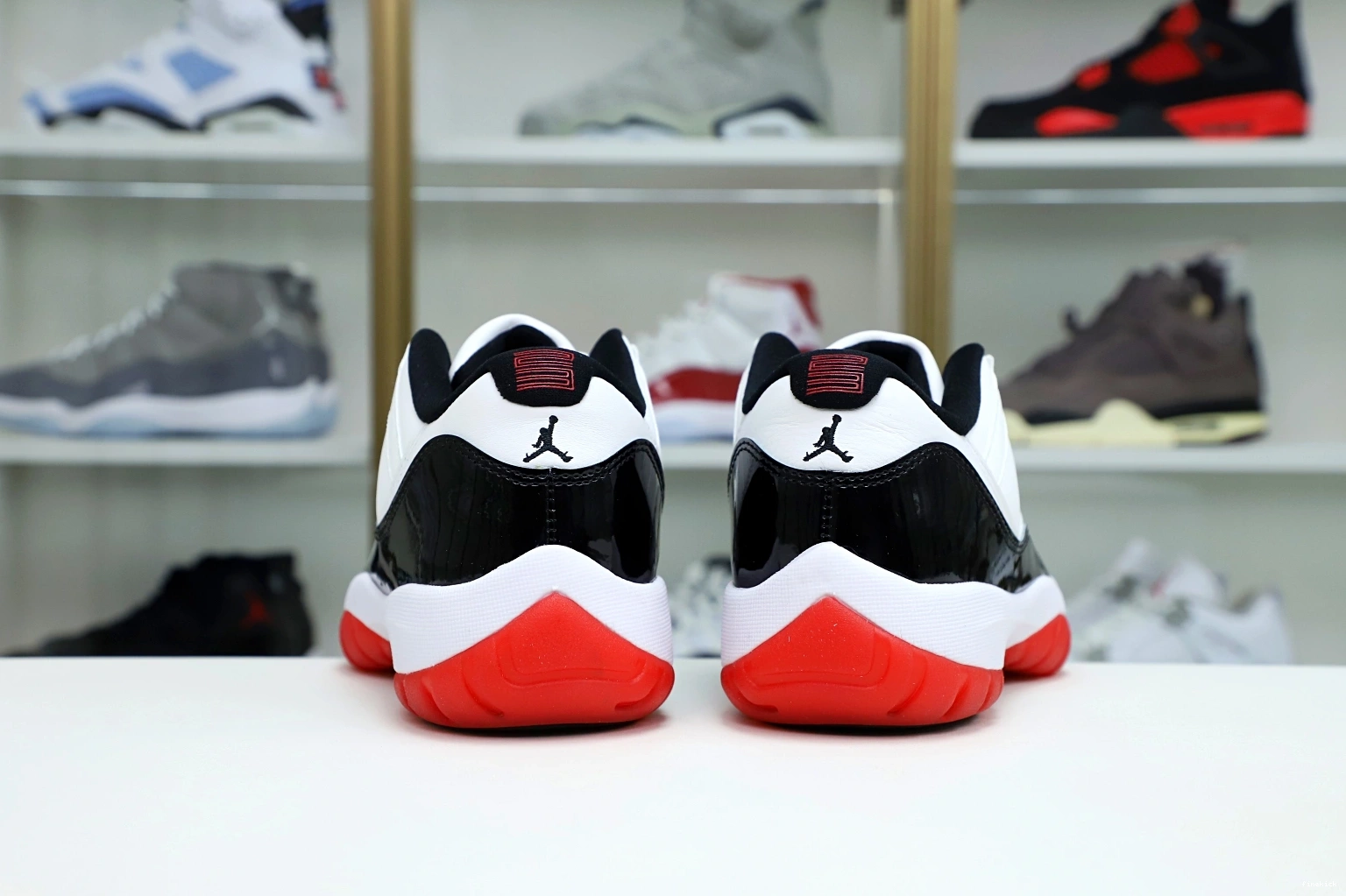 BRED 11 WHITE JORDAN LOW AIR 0317